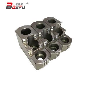 หัวจับ BDEFU รุ่น YZ8 ขนาด 8 นิ้ว ทำจากเหล็กชุบแข็ง แบบขากรรไกรขั้นบันได ใช้ได้กับระบบนิวเมติกและไฮดรอลิก สำหรับเครื่องมือกล - Product Image 1