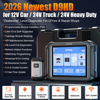 Escáner de Diagnóstico para Camiones XTOOL D9HD, 24v 12V, Diagnóstico para Camiones Comerciales Volvo, Disponible en Almacén de EE. UU.