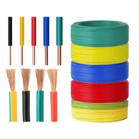 Câble de terre électrique BV BVR RV 450/750V à âme en cuivre unique, vente directe usine, fils de mise à la terre pour bâtiments résidentiels 300/500V