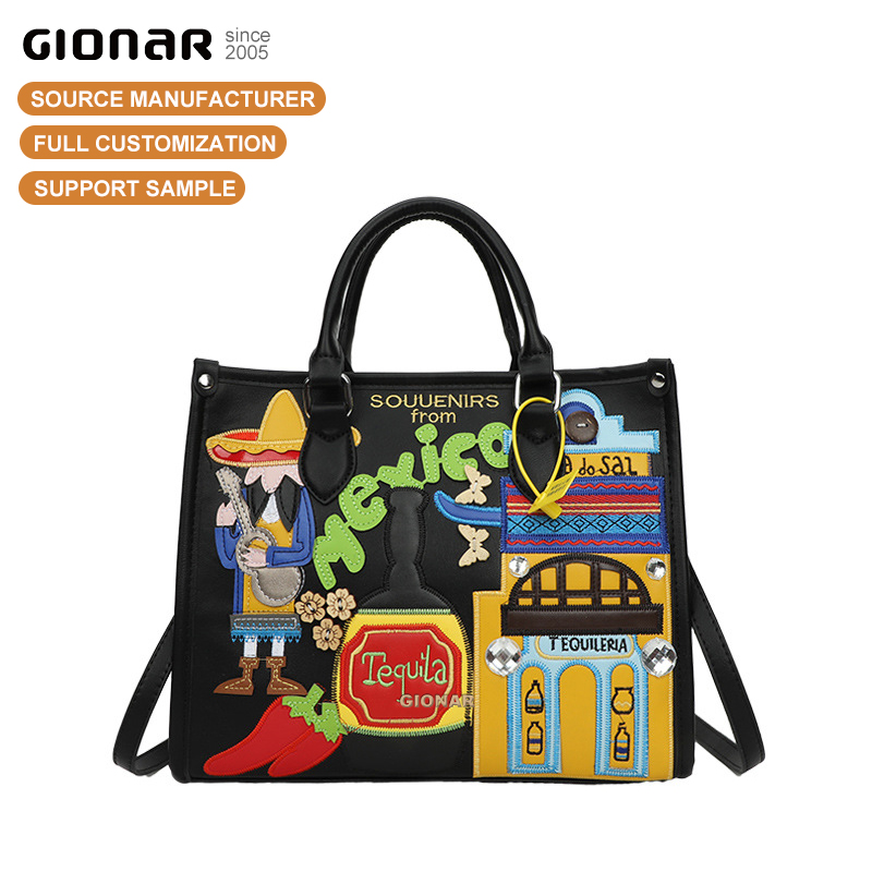 Personalizadas Bolsas Tradicionales Mexicanas Diseño Elegante Y