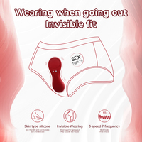 Slip-Vibrator Tragbarer Mini-Vibro Erotikspielzeug Klitoris-Stimulator Fernbedienung Vibrierender Massagestab Sexspielzeug für Frauen