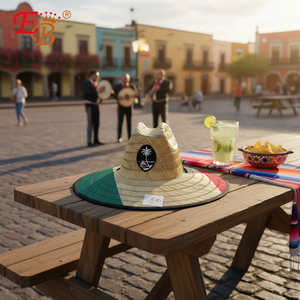 Juegos de regalo culturales y turísticos de MÉXICO 72PCS/Cartón-Sombrero de paja - Product Image 5