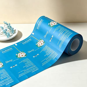 Film d'emballage laminé imprimé sur mesure, qualité alimentaire, en rouleau, pour l'emballage de protéines en poudre et de feuilles de thé - Product Image 2