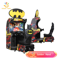 Machine de jeu d'arcade de course automobile Bat Man, console de divertissement, simulateur de course automobile, machine de jeu d'arcade de course automobile