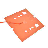 XIAOSHU Plaque chauffante industrielle en silicone 220V 2000W, chauffe-cuve isolé en caoutchouc silicone pour fûts d'huile