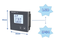 Pengukur voltase listrik, Voltmeter listrik tiga fase 96*96mm
