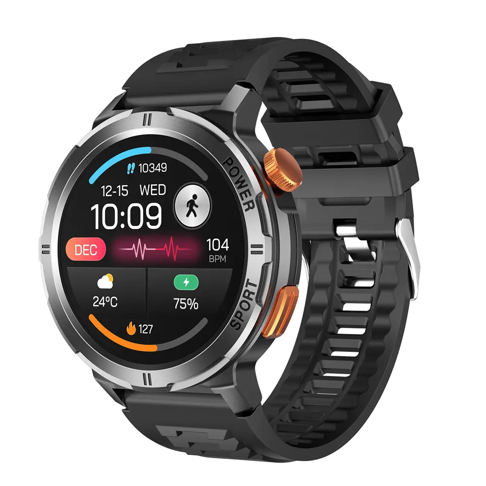 GAOKE Hot Selling Intelligent Reloj M52 Smart Watch 2023 Waterproof watch Wireless Fitness Tracker Heart Rate M52 SmartWatch Men