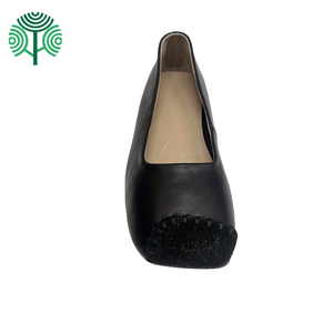 Mocassins de conduite pour femmes en cuir véritable, décontractés, plats, souples, à bout carré, pour la marche, style ballerine, personnalisables avec logo - Product Image 2