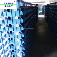 Système de cage en pot pour crabe d'aquaculture Système d'engraissement pour crabe vivant Boîte d'engraissement Système RAS pour l'agriculture verticale