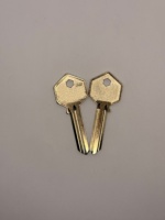 Clé vierge en laiton pour porte d'entrée – Vente directe usine – Clé vierge non taillée durable pour serrurier