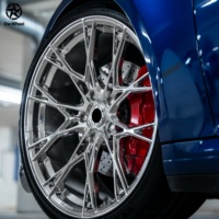 Jantes en alliage concaves DW Double Five Y Split Machined Silver 19 20 22 pouces 5 trous, compatibles Porsche 911, vente en gros directe usine OEM