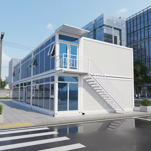 Magníficas Casas Contenedor Modulares de Lujo, Desmontables, de Acero Prefabricado, Impermeables, con Sala de Estar y Cocina, de 2 Pisos - Product Image 2