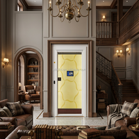 Ascenseur hydraulique domestique au design moderne, sans salle technique, pour villas