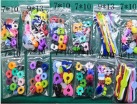 Accessoires de bar, étiquettes de boisson en silicone pour les fêtes d'anniversaire des enfants, lot de 12, marqueurs de boisson en silicone pour verres décoratifs