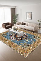Vente à Chaud Grand Tapis de Sol Moderne Personnalisé de Luxe de Haute Qualité Tapis de Salon