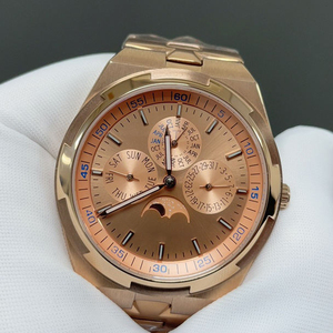 Reloj Automático con Calendario Perpetuo en Tono Oro Rosa 4300V Arrival para Hombre, Reloj Mecánico con Esfera Dorada y Fase Lunar - Product Image 2
