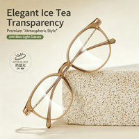 Montures de lunettes anti-lumière bleue TR, style coréen doux et tendance, pour influenceurs en ligne - TJ5813