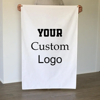 Großes Individuelles Logo-Leinwandbanner: XL Messestand-Schild mit Ihrem Logo