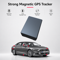 Traceur d'actifs Cat M1 NB2 4G BLE GPS magnétique IP67 avec détection de chute, géofencing et autonomie de 5 ans
