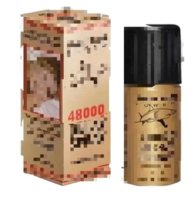 สินค้าพร้อมส่ง K0123 สเปรย์ชะลอการหลั่ง ยาวนานขึ้น สำหรับคู่รัก 45 มล. Shark 50000/300000/48000/25000 สำหรับผู้ชาย ไม่มีสารเติมแต่ง - Product Image 1