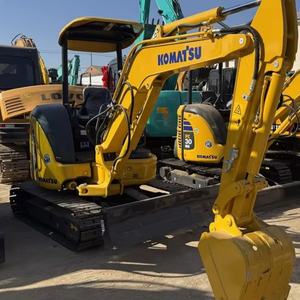 Excavatrice d'occasion Komatsu PC30, excavatrices d'occasion Komatsu 3 tonnes, mini-excavatrice sur chenilles, presque neuve, excavatrice Komatsu - Product Image 1