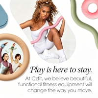Barre de Pilates en caoutchouc naturel durable, portable, écologique, antidérapante, unisexe, pour le yoga et la remise en forme du corps entier – Meilleure vente