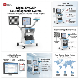 NCC Biochemisches Analysesystem Tragbares 2/4/8-Kanal Elektromyographie NCV Evoked Potential Gerät Integrierter Stimulator - Product Image 1