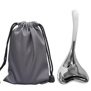 Outils de beauté pour le visage, cuillère cryogénique et Gua Sha 2 en 1, forme de cœur, bâton cryogénique sirène avec <span class=keywords><strong>gel</strong></span> à l'intérieur, imperméable, écologique - Product Image 1