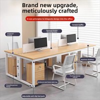 Ensemble bureau et chaise de bureau, design simple et moderne, pieds en métal, bureau d'ordinateur avec rangement pour dossiers