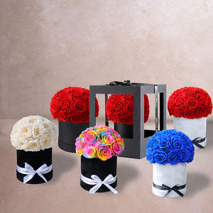 Cajas de Rosas Preservadas Personalizadas de Larga Duración, Rosas Eternas en Caja de Regalo para Novia o <span class=keywords><strong>Esposa</strong></span> - Product Image 4