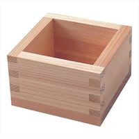 히노키 마스 전통 수제 나무 술잔 180ml 일본 마스 텀블러 박스