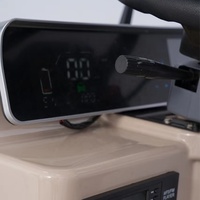 Minibús Eléctrico Holladay de 60V, 4 Asientos, Bicicleta Eléctrica de Alta Velocidad, Gran Capacidad de Carga, Vehículo Cuatriciclo Eléctrico de Pasajeros