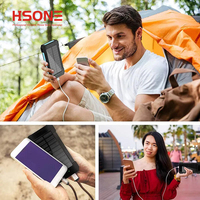 Chargeur solaire de banque d'alimentation solaire de LOGO personnalisé d'usine 10000mAh avec boussole et veilleuse pour téléphones portables/autres appareils électroniques
