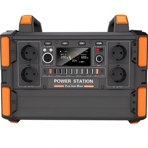 สถานีพลังงานสำรองแบบพกพาสำหรับรถยนต์พลังงานแสงอาทิตย์ 1200W(1008Wh) สำหรับใช้งานกลางแจ้ง ขายดี พร้อมระบบกักเก็บพลังงานสำหรับการตั้งแคมป์ - Product Image 1