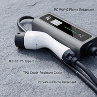 Chargeur de voiture intelligent portable résistant aux intempéries, ignifuge V-0, chargeur Byd, chargeur de voiture électrique 7 kW