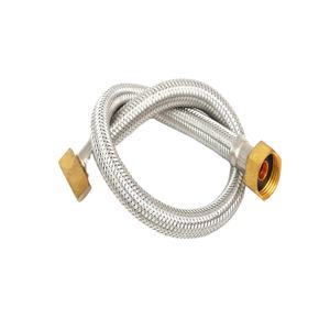 Mangueira trançada de aço inoxidável m1/2 * f1/2 10-250cm, preço barato de alta qualidade - Product Image 1
