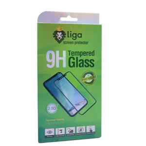 Custom Cmyk Papier Dozen Voor Glas Screen Protector Gehard Glas Verpakking Protector Dozen