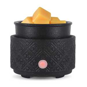 Beeman chauffe-bougie électrique brûleur <span class=keywords><strong>à</strong></span> mazout en céramique brûleur <span class=keywords><strong>à</strong></span> cire de soja fondu en métal pour un usage domestique prise américaine Standard - Product Image 1