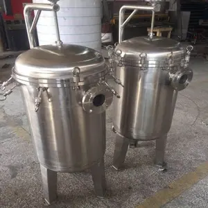 Liquidi/fluidi birra macchine per bevande alimentari SUS316 filtro a sacco filtro SUS316L singolo #2 sacchetto filtro alloggiamento filtrazione birra