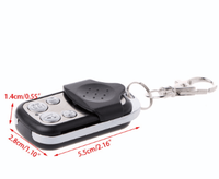 Control Remoto Compatible con Clonación de Código, Aprendizaje de Código, Código Fijo y Código Variable 433.92 MHZ para Puerta de Garaje