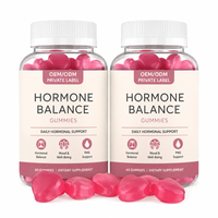 Gummies OEM à Marque Blanche pour l'Équilibre Hormonal Féminin, SPM, Dong Quai, Canneberge, Complexe Vitaminique, Complément de Soutien Confort Menstruel