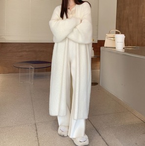 Áo len <span class=keywords><strong>cardigan</strong></span> dệt kim tay dài thời trang mùa đông 2026 bán buôn, kiểu dáng thanh lịch dành cho nữ - Product Image 3