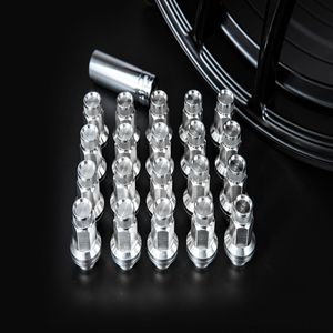 Getitall Lug Nuts M12x1.5 48mm Stainless Steel 19mm Across <b>Flats</b> For Toyota Wheel Replacement - Product Image 3
