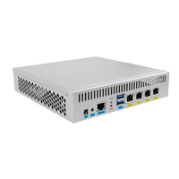 BKHD J4125 4G 5G DDR4 mSATA 4 i225 2.5GB NIC Mini PC Modem intégré personnalisé sans ventilateur RJ45 Vpn Pfsense routeur Oem pare-feu