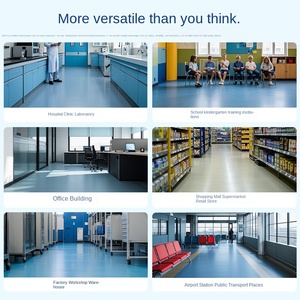 Alfombrilla transparente de PVC de calidad <span class=keywords><strong>LG</strong></span>: bobina resistente al desgaste para hospitales/talleres/fábricas, suelos de plástico homogéneos - Product Image 4