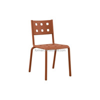 Chaises de salle à manger modernes - Convient pour la maison, le bureau, le bar à domicile, le parc, l'appartement, la salle de sport et les chaises de jardin en plastique pour restaurant
