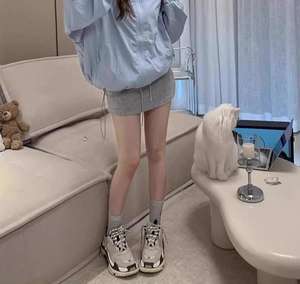 <span class=keywords><strong>Jupe</strong></span> <span class=keywords><strong>taille</strong></span> <span class=keywords><strong>haute</strong></span> trapèze chic pour femmes pour printemps été doublure de ventre grande <span class=keywords><strong>taille</strong></span> pour femmes enceintes - Product Image 5