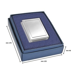 Grande Design moderno di bambù in legno scrivania cornice per foto 50X65mm triangolo calendario allarme per uso ufficio - Product Image 2