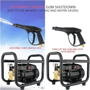 Idropulitrice Automatica Domestica ad Alta Pressione 3000W Portatile con Pistola ad Acqua e Spruzzatore di Schiuma per Lavaggio Auto - Product Image 2