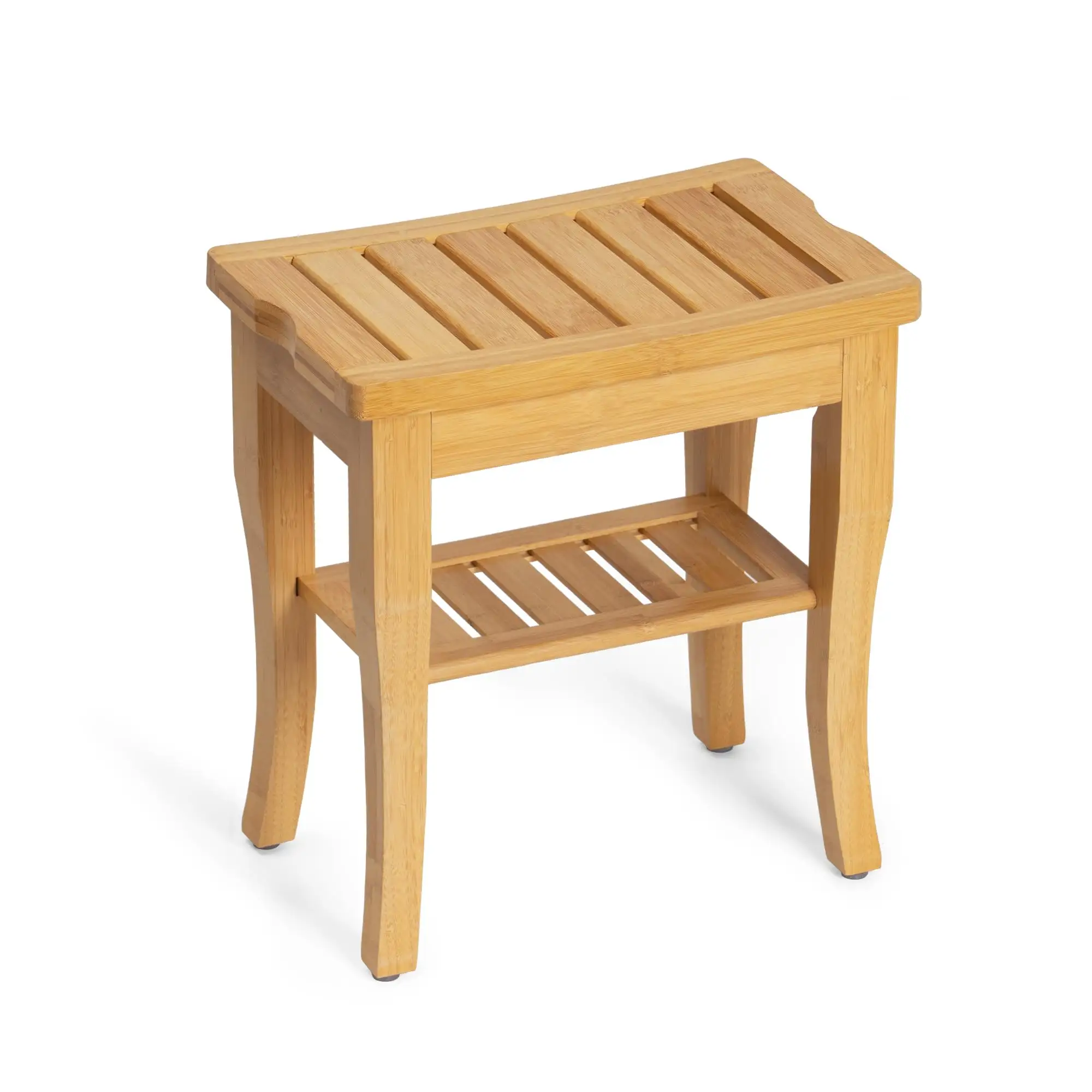 Бамбуковая душевая скамья, небольшой спа-стул для внутреннего душа водонепроницаемый, скамья для ванной комнаты с табуретом для хранения